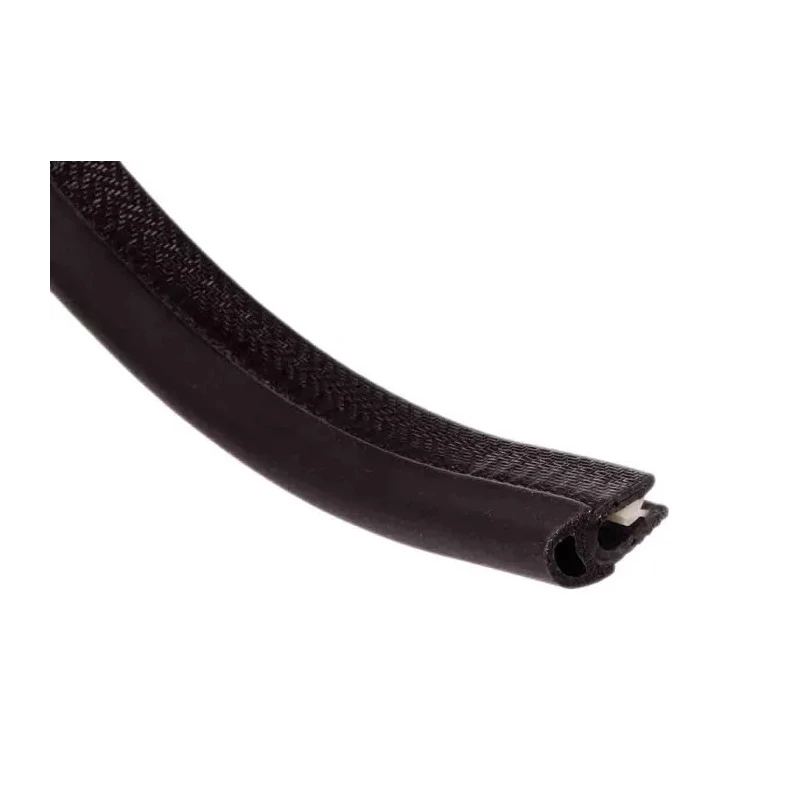 RS PRO Black Polyvinyl Chloride Steel Edge Protection 20 m 10 mm Width 21.5 mm Height 619-1629