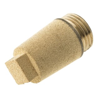 Legris Sintered Bronze Pneumatic Silencer 12 bar Push-in Connection Size 3 to 14 mm 0670 619-2082