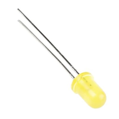 Kingbright 2.1 V Yellow LED 5 mm (T-1 3/4) Through Hole L-7113YD