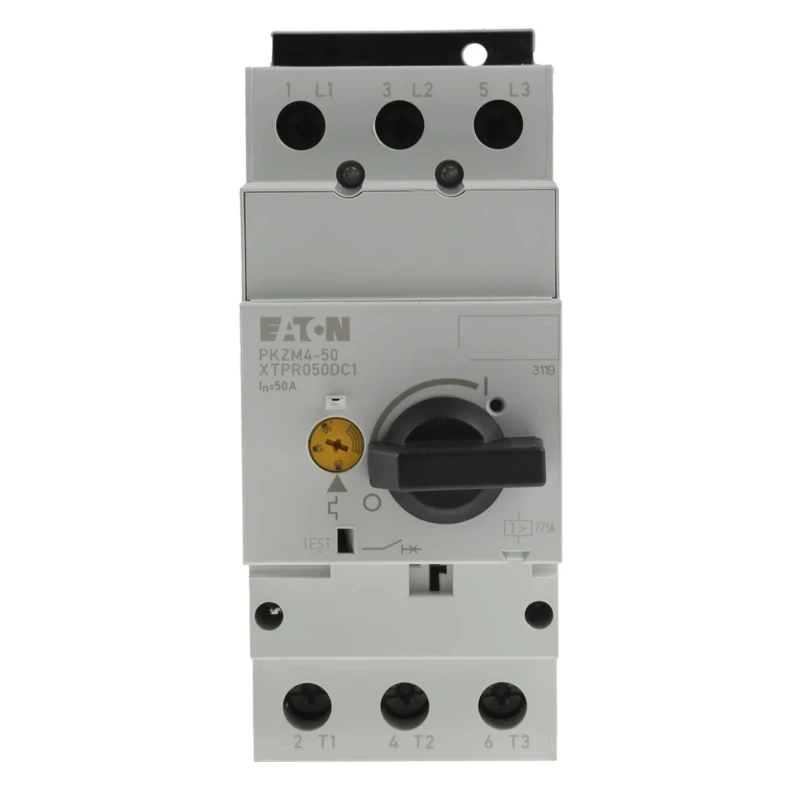 Eaton Motor Protection Circuit Breaker 40A to 50A, 690V AC, 3 Poles, PKZM 4 Series, Model 222355 PKZM4-50