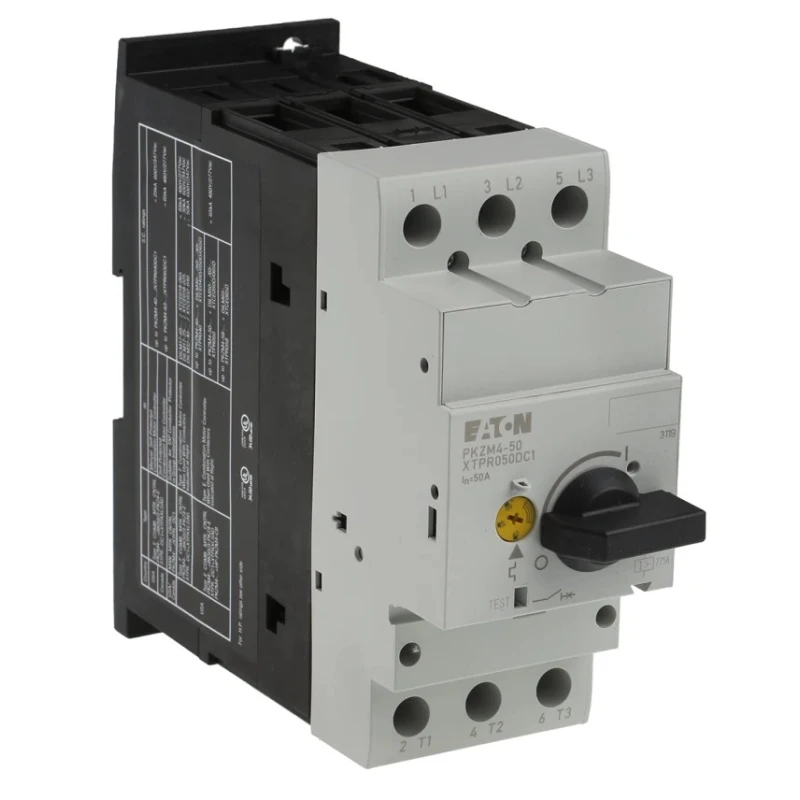 Eaton Motor Protection Circuit Breaker 40A to 50A, 690V AC, 3 Poles, PKZM 4 Series, Model 222355 PKZM4-50