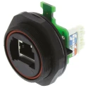Bulgin Buccaneer Series 1 Port RJ45 Shielded Coupler Cat5e PX0839/IDC