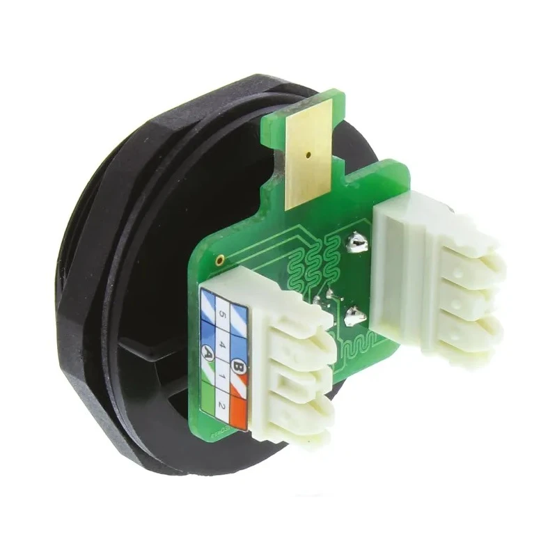 Bulgin Buccaneer Series 1 Port RJ45 Shielded Coupler Cat5e PX0839/IDC