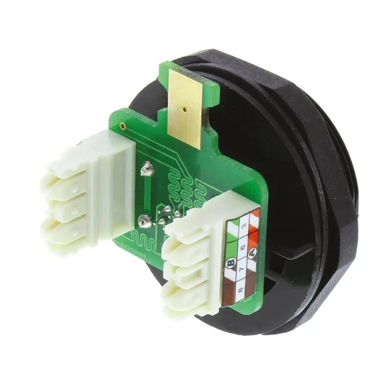 Bulgin Buccaneer Series 1 Port RJ45 Shielded Coupler Cat5e PX0839/IDC