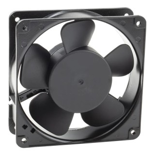 RS PRO AC Dual Ball Bearing Axial Fan, 115V AC, 15W, 190mA, 186.9 m³/h Air Flow, IP44, 120mm Frame Size, 3000 RPM, Model IP44
