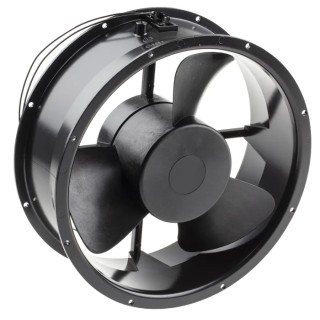 RS PRO AC Dual Bearing Axial Fan 230V AC 33W 929.3 m³/h 1650 RPM 254 mm Frame 619-6949