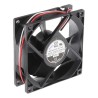RS PRO Axial Fan, 24V DC, 68 m³/h Air Flow, 2.41 W Power, 3100 RPM, Ball Bearing, 80x80x25 mm 619-7122