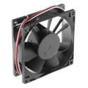 RS PRO Axial Fan, 24V DC, 68 m³/h Air Flow, 2.41 W Power, 3100 RPM, Ball Bearing, 80x80x25 mm 619-7122