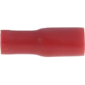 RS PRO Red Insulated Female Spade Connector Crimp 4.8 x 0.5 mm Tab Size 22 AWG to 16 AWG 534-418