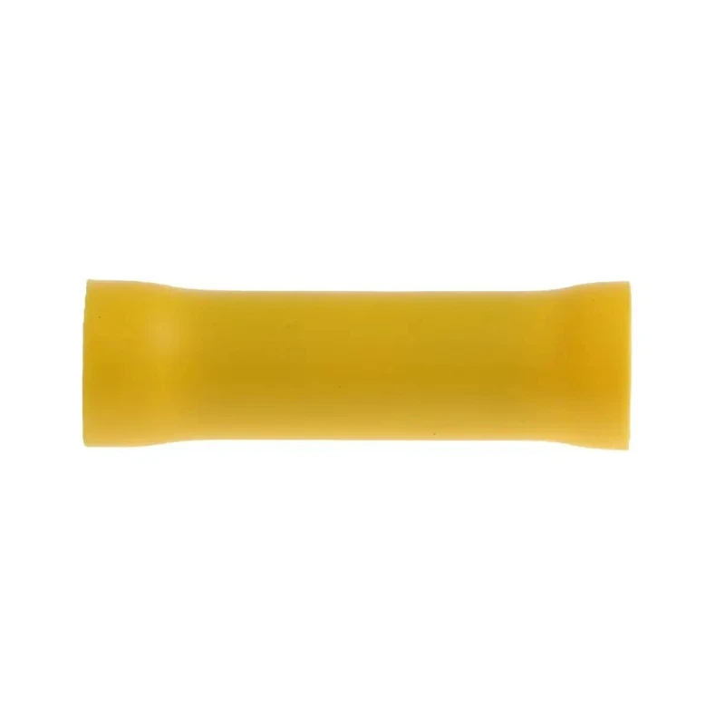 RS PRO Insulated Tin Plated Copper Butt Splice Connector Yellow 10 AWG 24.5mm 534-519