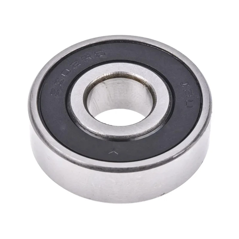 RS PRO Single Row Deep Groove Ball Bearing 15 mm ID, 42 mm OD, 13 mm Width, Steel Sealed 6302-2RS