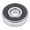 RS PRO Single Row Deep Groove Ball Bearing 15 mm ID, 42 mm OD, 13 mm Width, Steel Sealed 6302-2RS