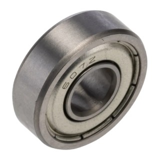 RS PRO Single Row Deep Groove Ball Bearing Shielded Steel Cage 7 mm ID 19 mm OD 6 mm Race Width 607-2Z
