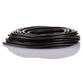 RS PRO Black Polyvinyl Chloride Flexible Edge Protection Strip 20 m Length 6.5 mm Width 9.5 mm Height 619-1506