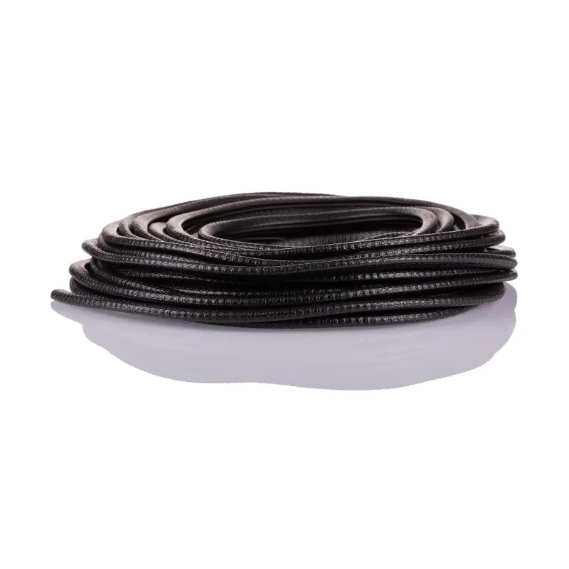 RS PRO Black Polyvinyl Chloride Flexible Edge Protection Strip 20 m Length 6.5 mm Width 9.5 mm Height 619-1506