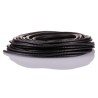 RS PRO Black Polyvinyl Chloride Flexible Edge Protection Strip 20 m Length 6.5 mm Width 9.5 mm Height 619-1506