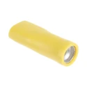 RS PRO Yellow Insulated Female Spade Connector, Crimp Termination, 6.3 x 0.8 mm Tab Size, 12 AWG to 10 AWG 534-553