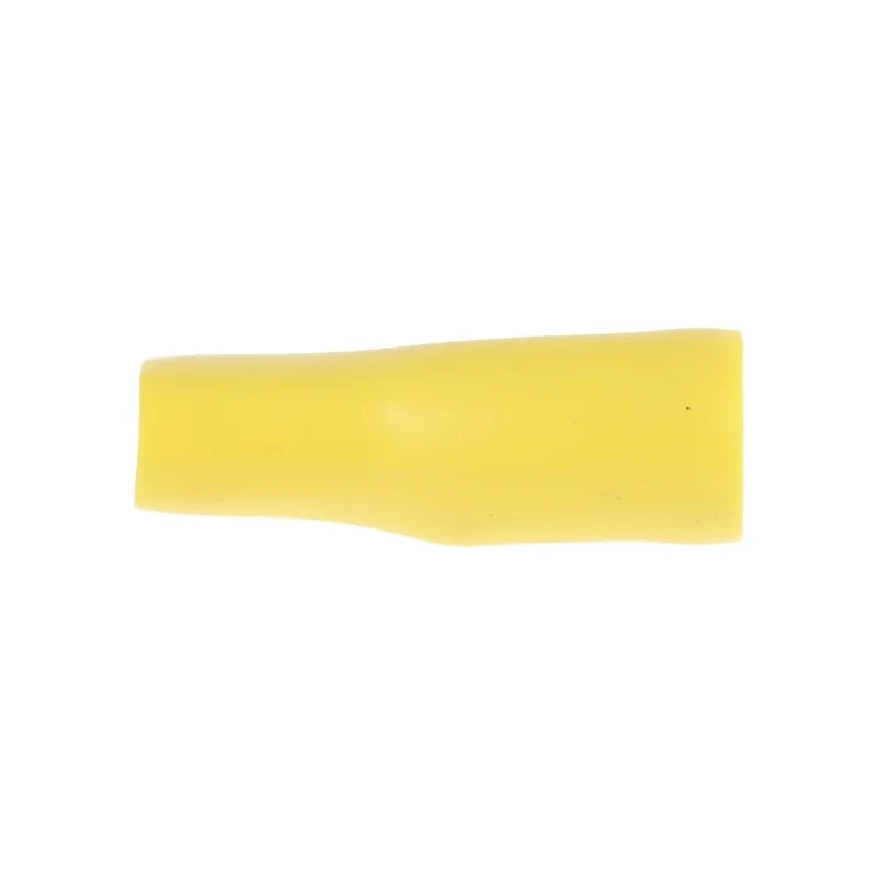 RS PRO Yellow Insulated Female Spade Connector, Crimp Termination, 6.3 x 0.8 mm Tab Size, 12 AWG to 10 AWG 534-553