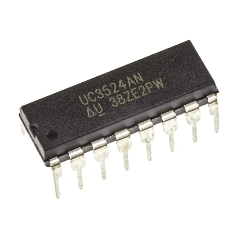 Texas Instruments 16-Pin PDIP 2-Channel Current Mode PWM Controller 500 kHz 40V UC3524AN