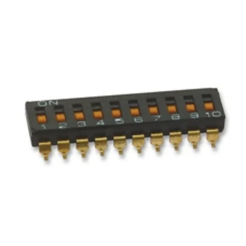 Omron Slide Rotary Coded DIP Switch Surface Mount A6S-0104-H
