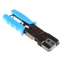 Ideal Professional-Grade Crimp Tool for RJ45 RJ11 Connectors with Adjustable Ratchet 30-696
