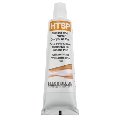 Electrolube Metal Oxide Thermal Grease, 3 W/mK Thermal Conductivity, Silicone Based Paste 50 ml Tube HTSP50T