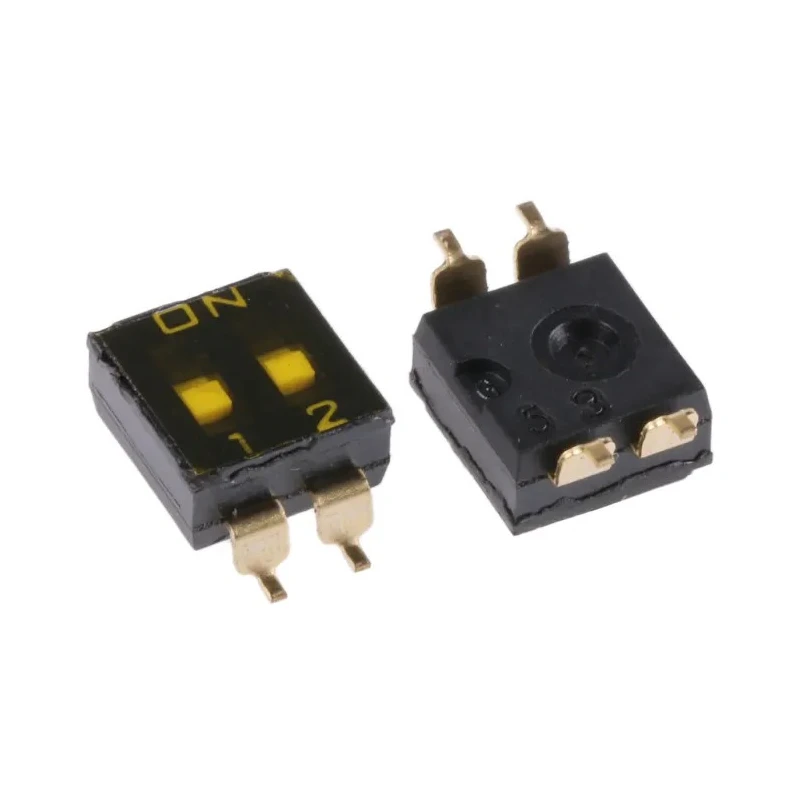 Omron Slide Rotary Coded DIP Switch Surface Mount A6S-2102-H