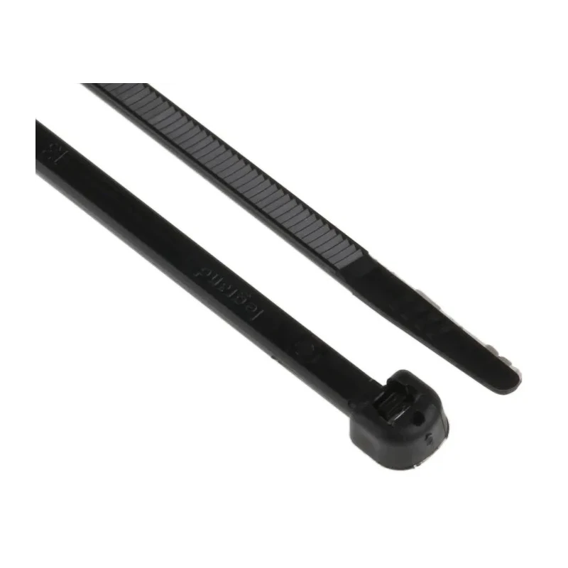 Legrand Black Polyamide 66 Non-Releasable Cable Tie, 360 mm Length x 3.5 mm Width, Tensile Strength 130N, Model 0 320 20