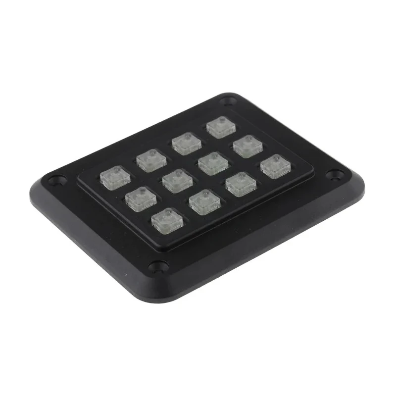 Storm IP54 12 Key Polymer Keypad Matrix Output Black Housing 
