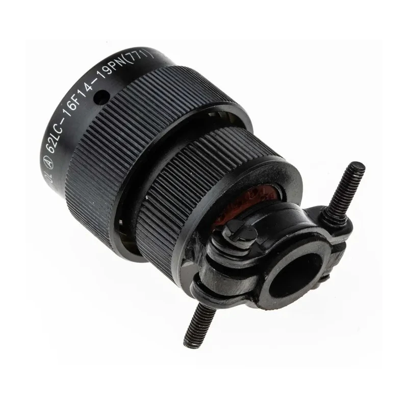Amphenol Limited MIL Spec Circular Connector Copper Straight 19 Way Cable Male Contacts Shell Size 14 62LC-16F14-19PN(771)