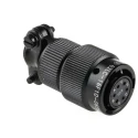 Amphenol Limited Copper Straight 6 Way Cable MIL Spec Circular Connector Male, Female Contacts, Shell 62LC-16F10-06SN(771)