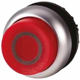 Eaton RMQ Titan M22 Series Red Momentary Push Button Head 22 mm Cutout IP69K 70011278 M22-DLH-R-X0+M22-A