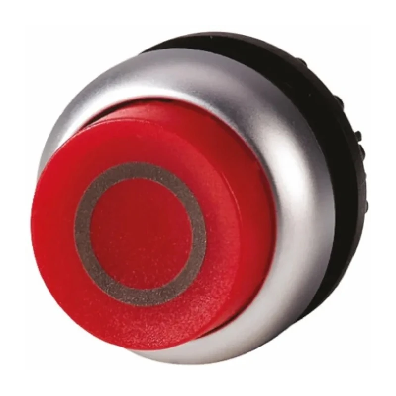Eaton RMQ Titan M22 Series Red Momentary Push Button Head 22 mm Cutout IP69K 70011278 M22-DLH-R-X0+M22-A