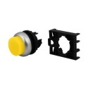 Eaton RMQ Titan M22 Series Yellow Momentary Push Button Head 22 mm Cutout IP69K 78635814 M22-DLH-Y+M22-A