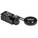 Omron D4N Series Roller Lever Limit Switch 1 NO/1 NC Slow Action Contact IP67 Protection 
