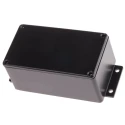 RS PRO Flanged Black Lid Die Cast Aluminium Enclosure IP66 55 mm x 139.6 mm x 63.8 mm 621-4980