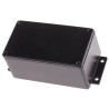 RS PRO Flanged Black Lid Die Cast Aluminium Enclosure IP66 55 mm x 139.6 mm x 63.8 mm 621-4980