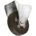 RS PRO Fixed Castor Heavy Duty Rubber Wheel 200 mm Diameter 460 kg Load Capacity 4 Hole Aluminium Ball Bearing Hub 621-9547