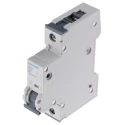 Siemens SENTRON Miniature Circuit Breaker 1-Pole 4A Type C 400V AC 60V DC 10 kA Breaking Capacity 5SY4104-7