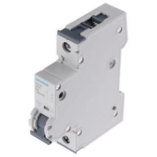 Siemens SENTRON Miniature Circuit Breaker 1-Pole 4A Type C 400V AC 60V DC 10 kA Breaking Capacity 5SY4104-7