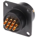 Amphenol Limited MIL Spec Circular Connector 10 Contacts 7.5A 700V Panel Mount Straight Aluminium 62LC-12E12-10PN(771)