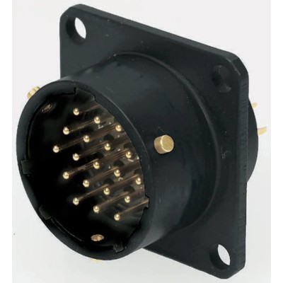 Amphenol Limited MIL Spec Circular Connector Copper Straight 12 Way Panel Mount 700V 13A 62LC-12E14-12PN(771)