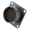 Amphenol Limited MIL Spec Circular Connector Copper Straight 19 Way Panel Mount 700V 7.5A 62LC-12E14-19PN(771)