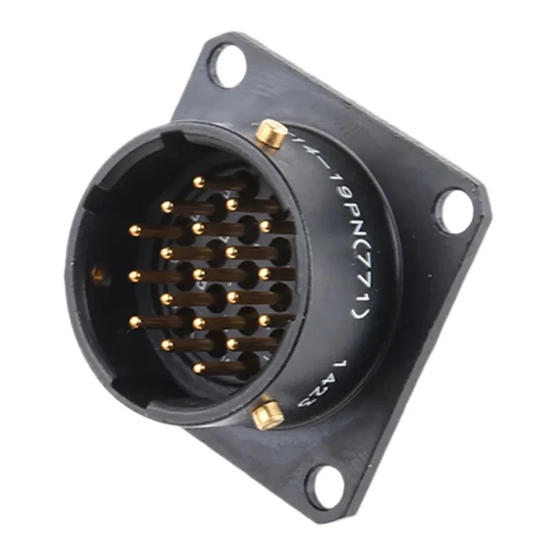 Amphenol Limited MIL Spec Circular Connector Copper Straight 19 Way Panel Mount 700V 7.5A 62LC-12E14-19PN(771)