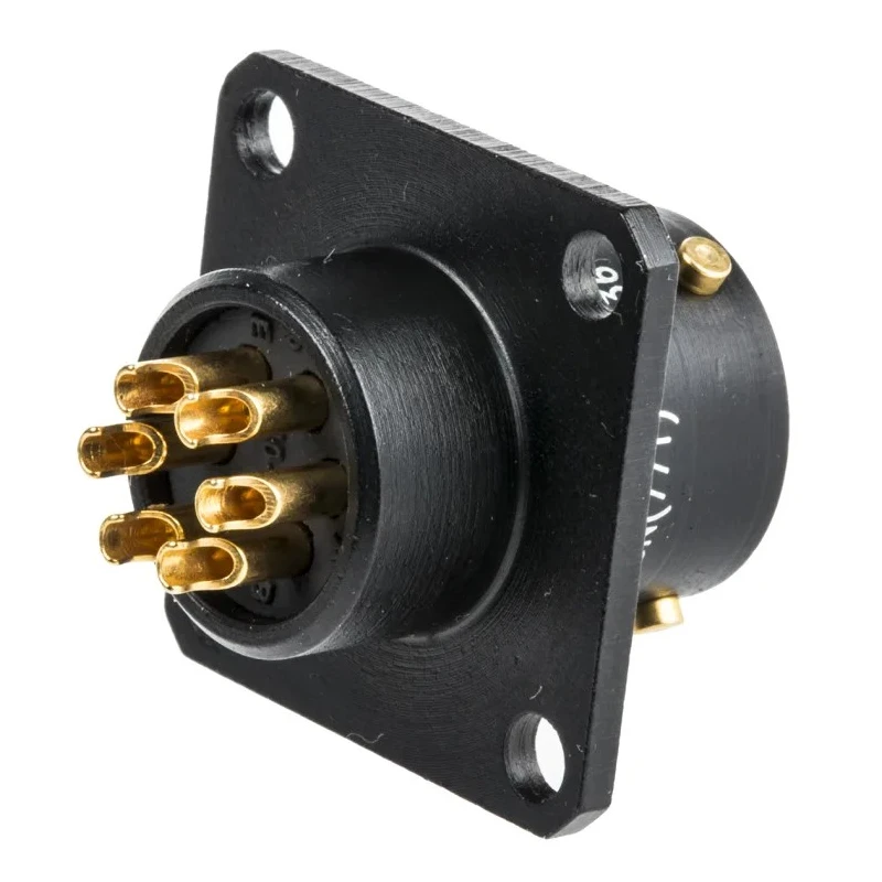 Amphenol Limited MIL Spec Circular Connector Copper Straight 6 Way Panel Mount 700V 7.5A 62LC-12E10-06SN(771)