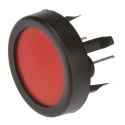 Schurter IP65 Red Tactile Switch, SPST 125mA, 24 V ac IP65