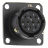 Amphenol Limited MIL Spec Circular Connector, Copper Straight 10 Way Panel Mount, 700V, 7.5A, Shell 62LC-12E12-10SN(771)
