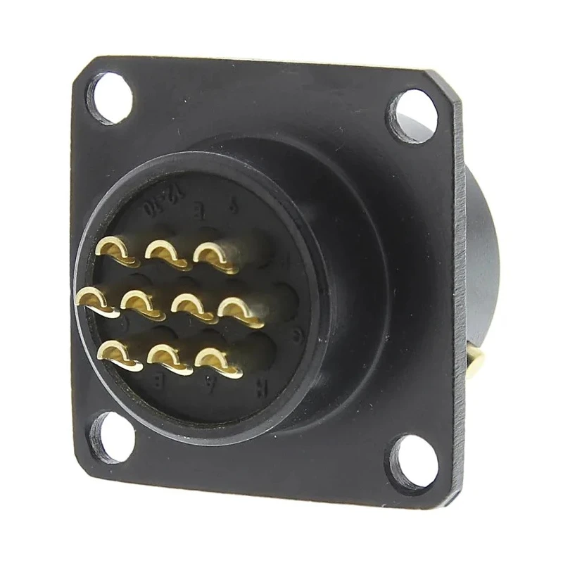Amphenol Limited MIL Spec Circular Connector, Copper Straight 10 Way Panel Mount, 700V, 7.5A, Shell 62LC-12E12-10SN(771)