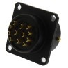 Amphenol Limited MIL Spec Circular Connector, Copper Straight 12 Way Panel Mount, 700V 13A, Bayonet 62LC-12E14-12SN(771)