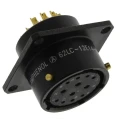 Amphenol Limited MIL Spec Circular Connector, Copper Straight 12 Way Panel Mount, 700V 13A, Bayonet 62LC-12E14-12SN(771)